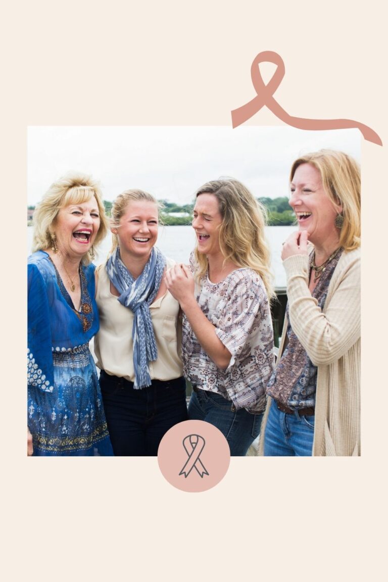 four women laughing