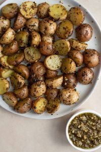 pesto roasted potatoes