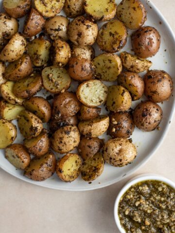 pesto roasted potatoes