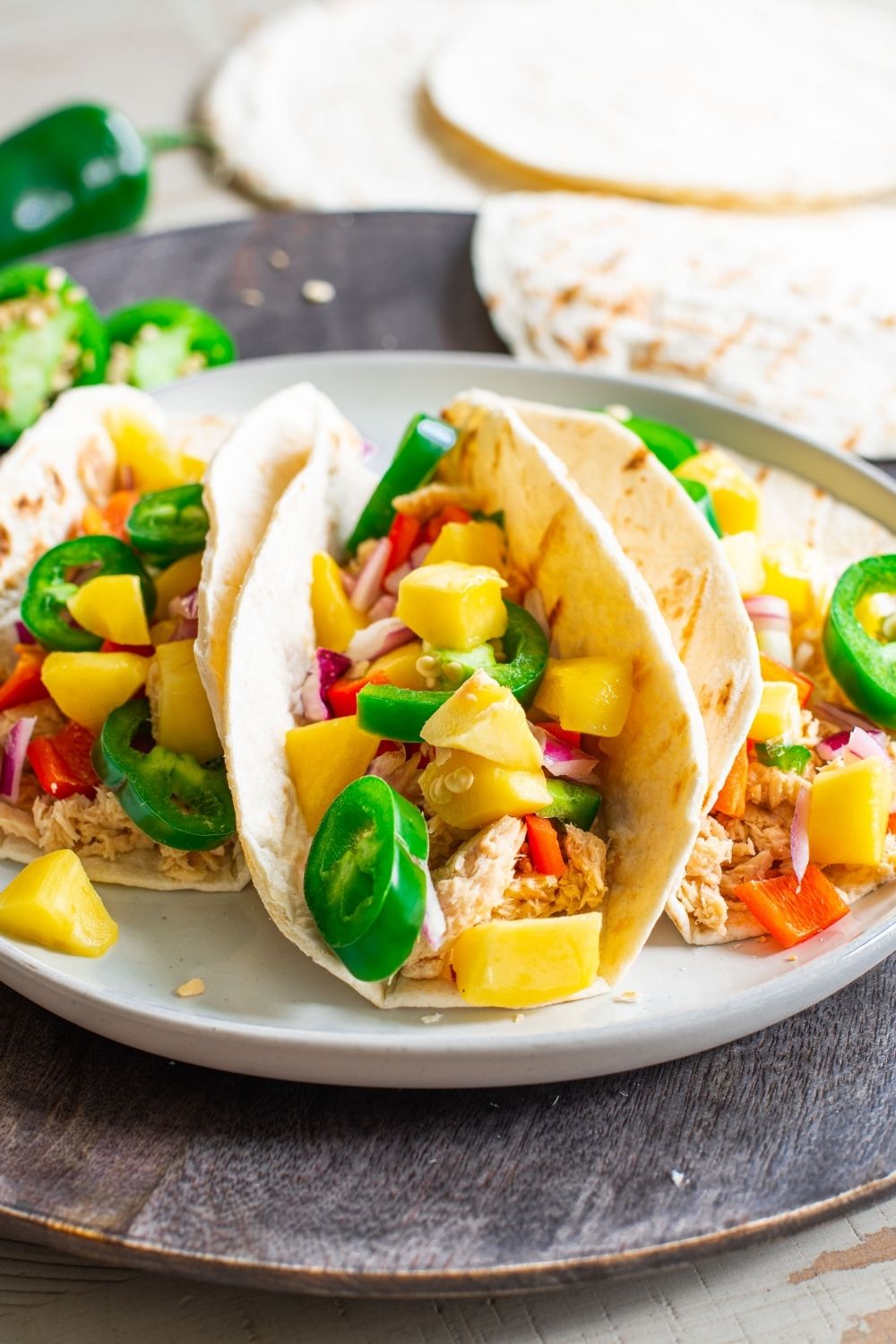 salmon tacos with mango salsa